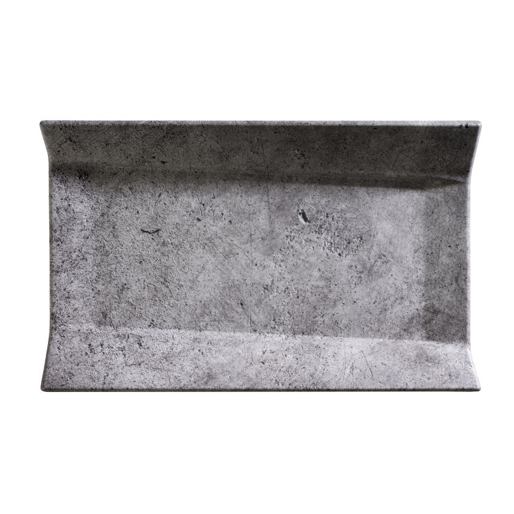 GN 1/4 Tablett -ELEMENT- 26,5 x 16,2 cm, H: 3,5 cm