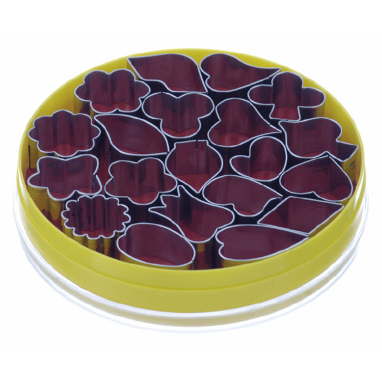 Set di formine decorative a forma di fiore