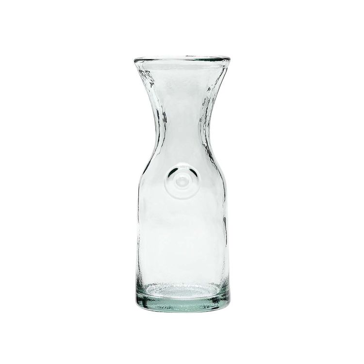 Karaffe aus Recyclingglas, H 25 cm 800 ml