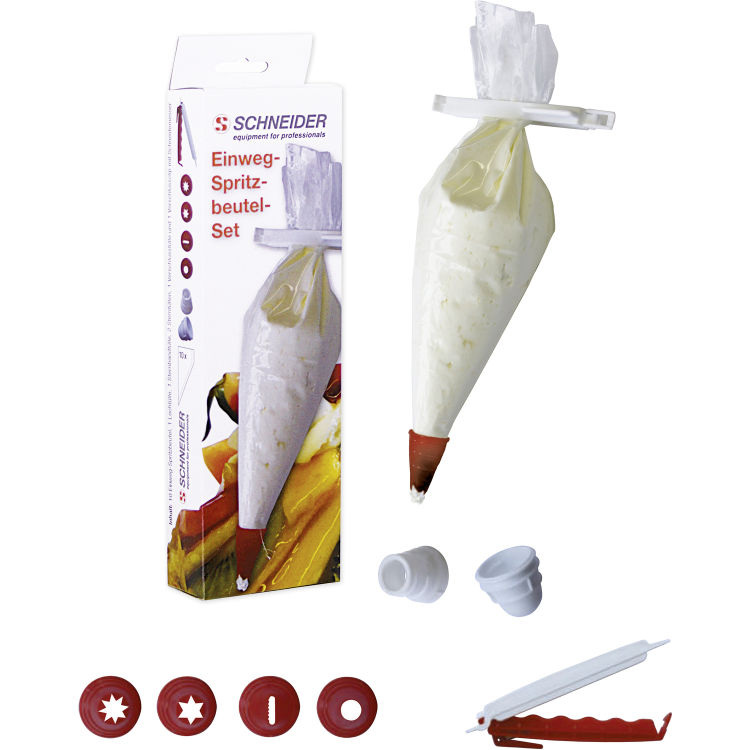 Set de poches à douille jetables