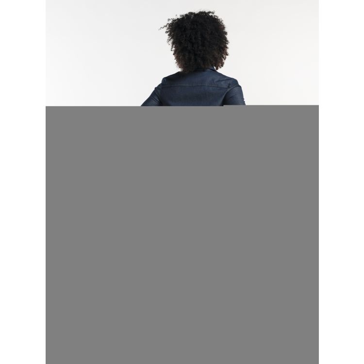 Bluse Woman Blue Denim Stretch 3/4 Sleeve