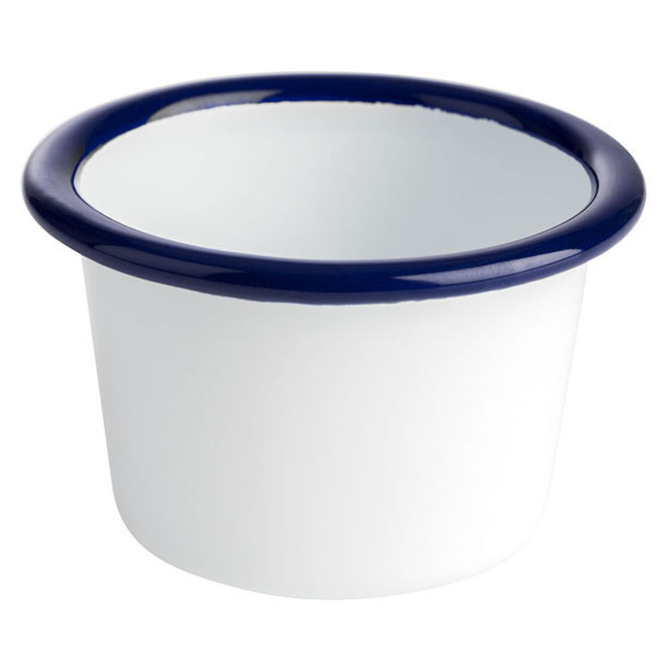 Schale -ENAMELWARE- Ø 7 cm, H: 4,5 cm, 0,08 Liter