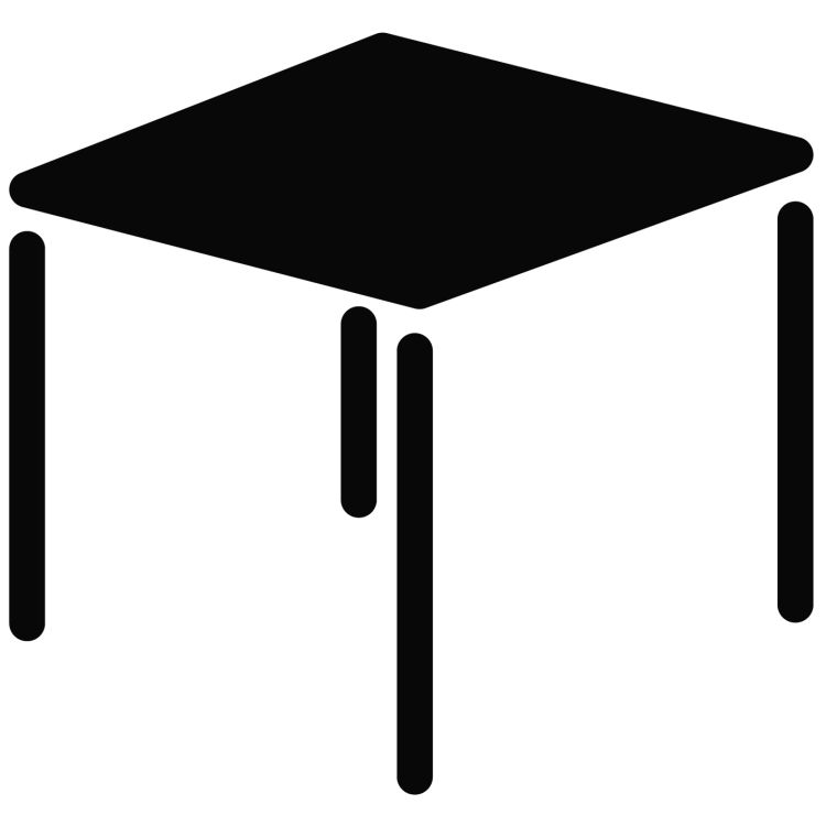 Hockerauflage STS 48x48x7cm D.1543