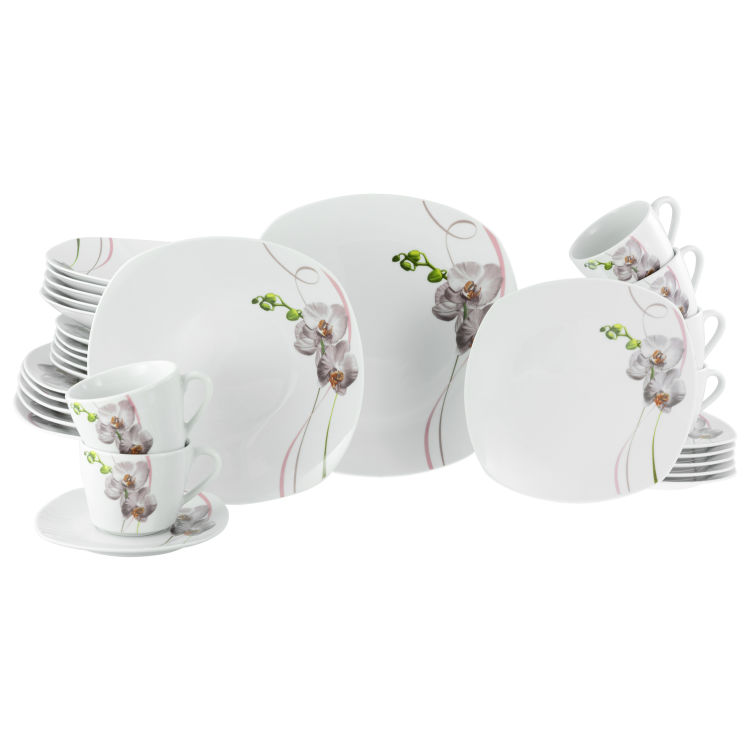 Square Orchidee - Kombiservice 30-tlg