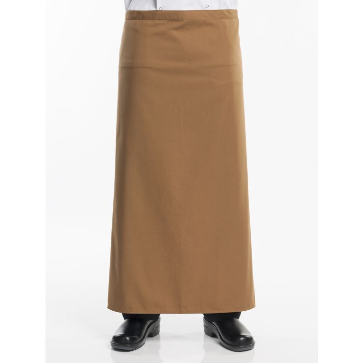 Bistroschürze 3–Pockets Camel W100 – L50