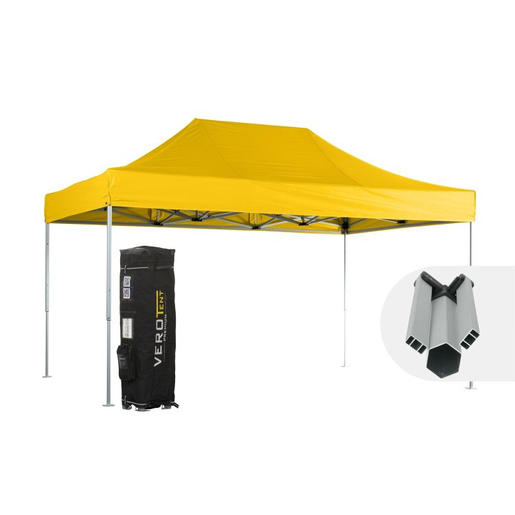 VeroTENT Faltpavillon 3x4,5m Starter mit Dach 