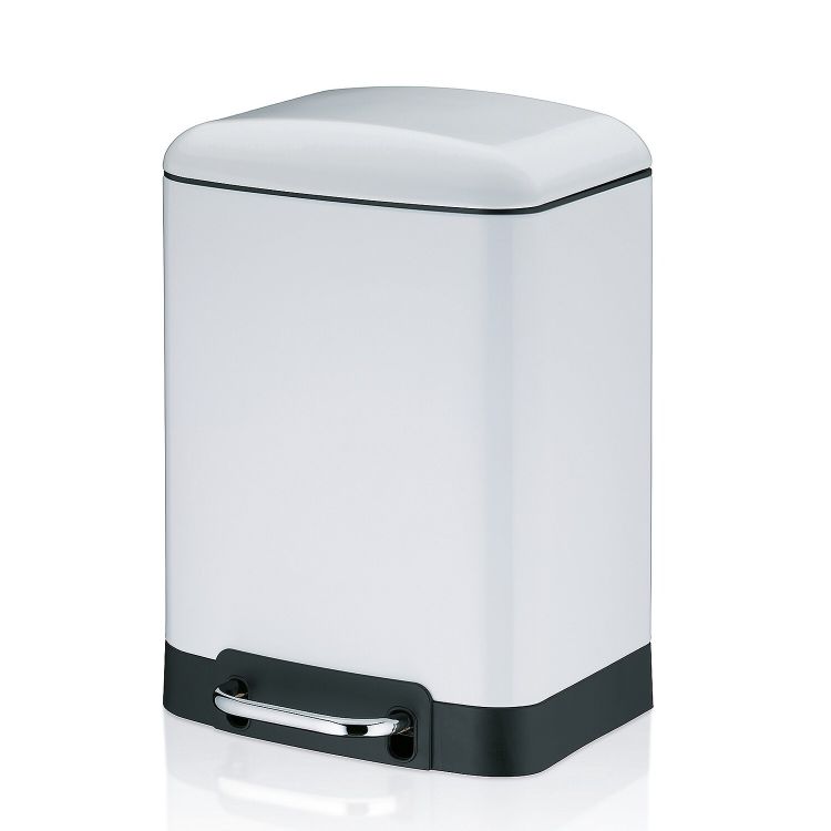 Cestino per cosmetici Davino in metallo Sil. Close