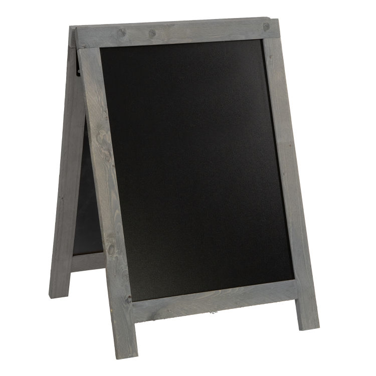 Gehwegtafel Nature – Vintage Grau – 55x85cm