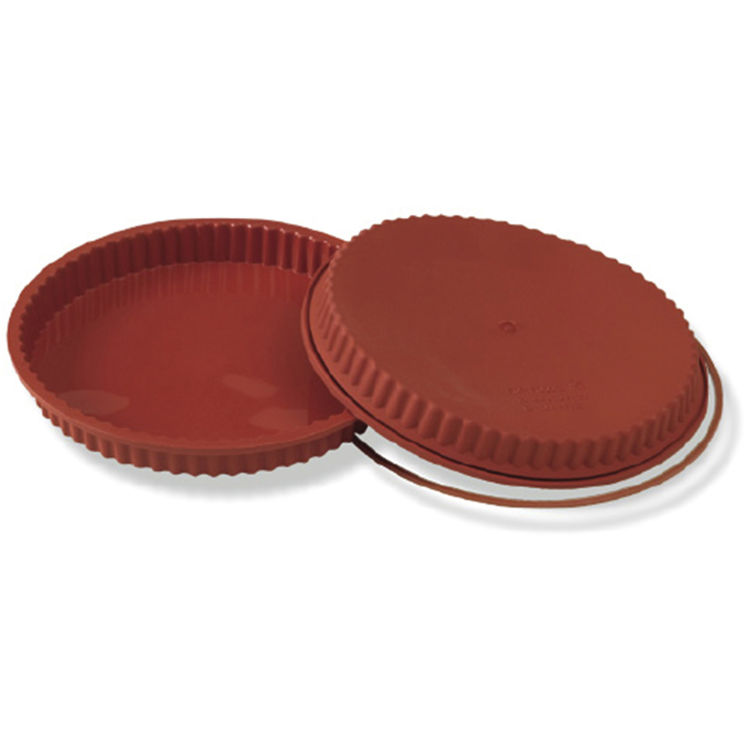 Moule à tarte en silicone Dentelé