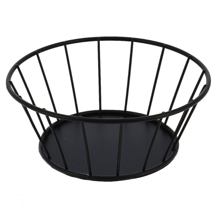 Steely corbeille ronde metal gm ø30x10