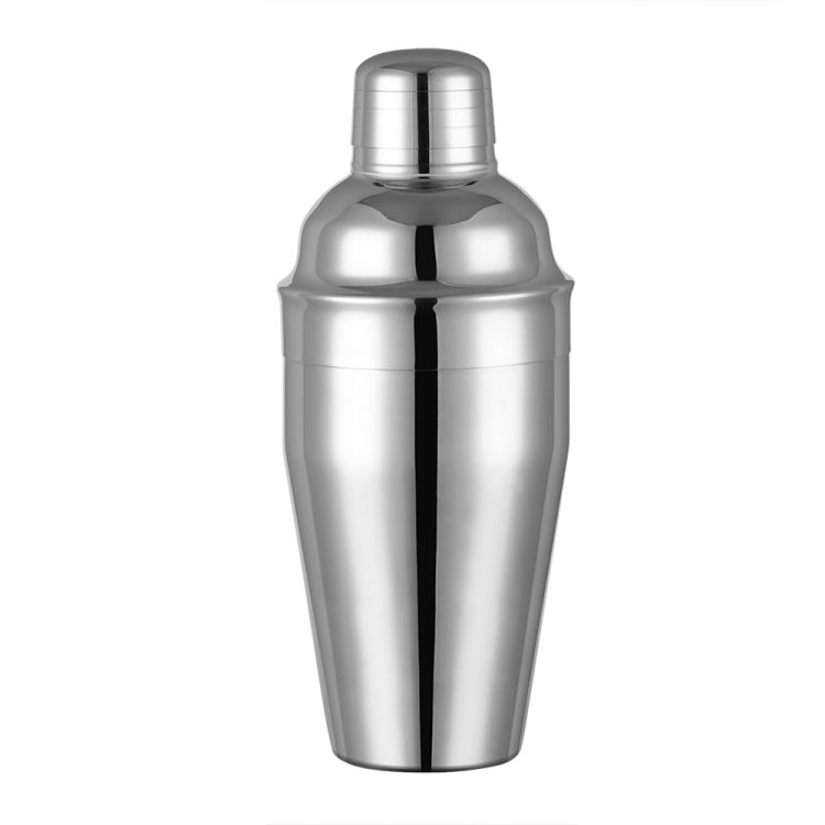 Premium cocktailshaker, gepolijst roestvrij staal