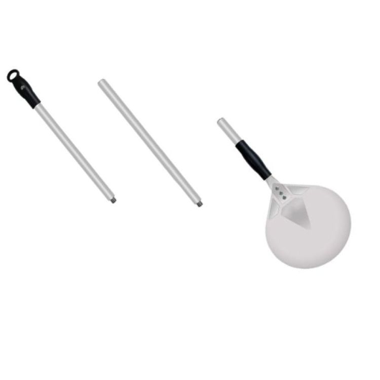Pelle à four, manche en aluminium démontable, Ø 228 mm, L. 1200 mm