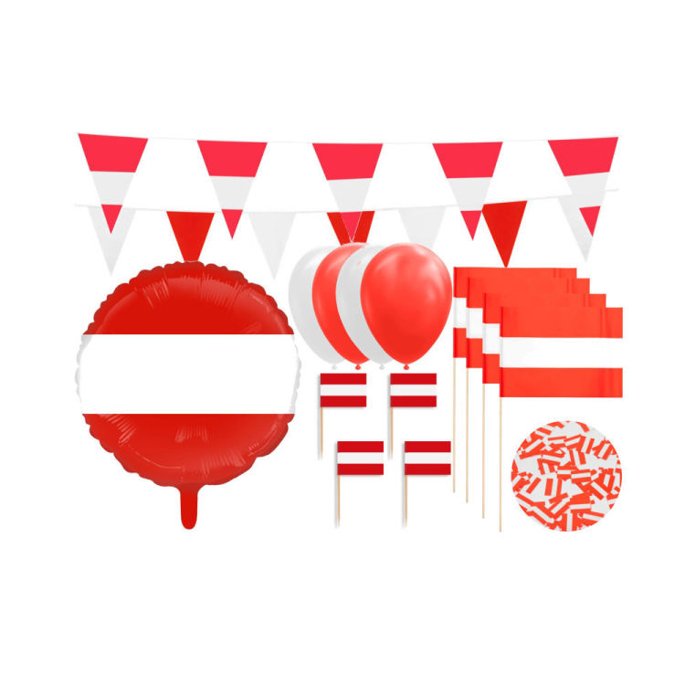 XXL Österreich Party Dekorations Set