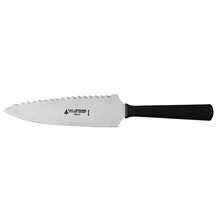 Tortenmesser mit glatter Schneide und Wellenschliff - 18 cm