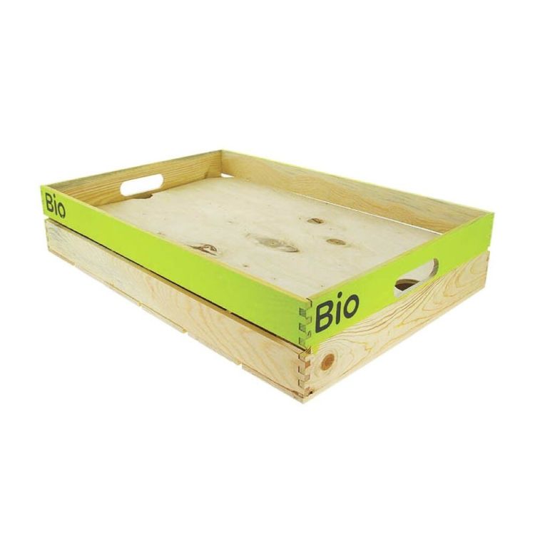 Cagette BIO 60x40x12 cm avec faux fond