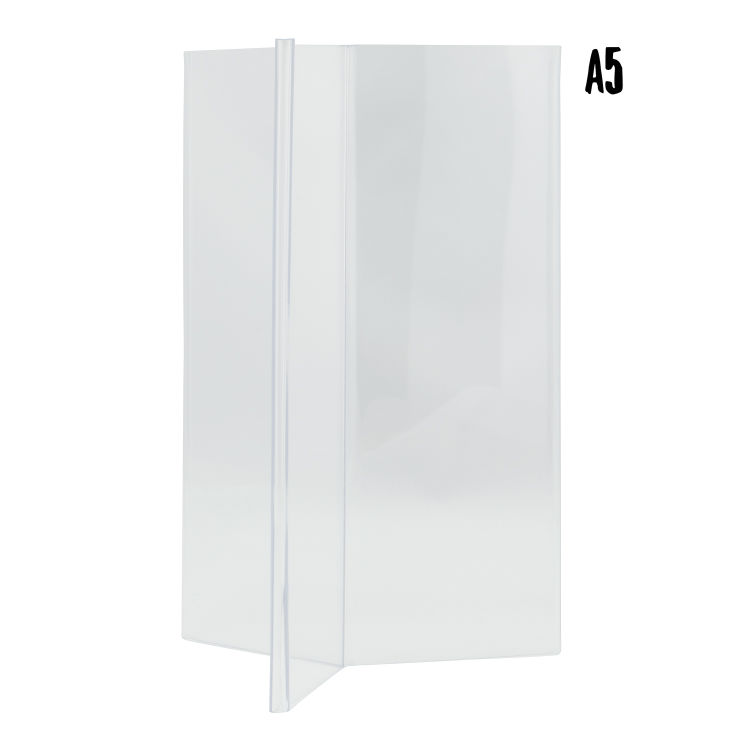 Transparenter Plakathalter – Y-Form – Acryl