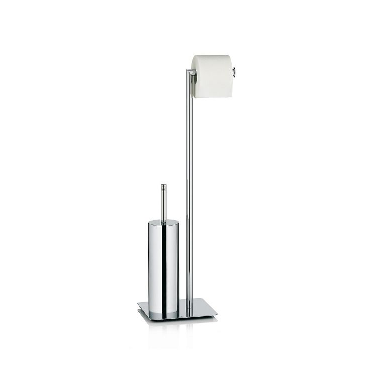 Toilettengarnitur Style Metall silber glänzend