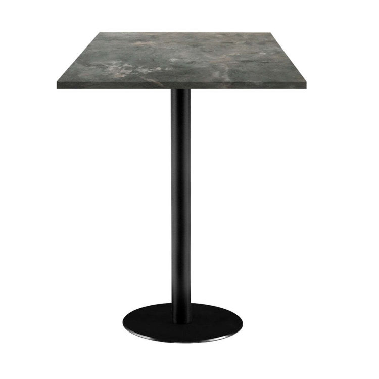 Tavolo alto Rome quadrato - laminato pietra