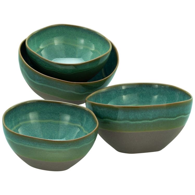 Basalt Bio Oliv (WL) - Bowl Set 4-tlg