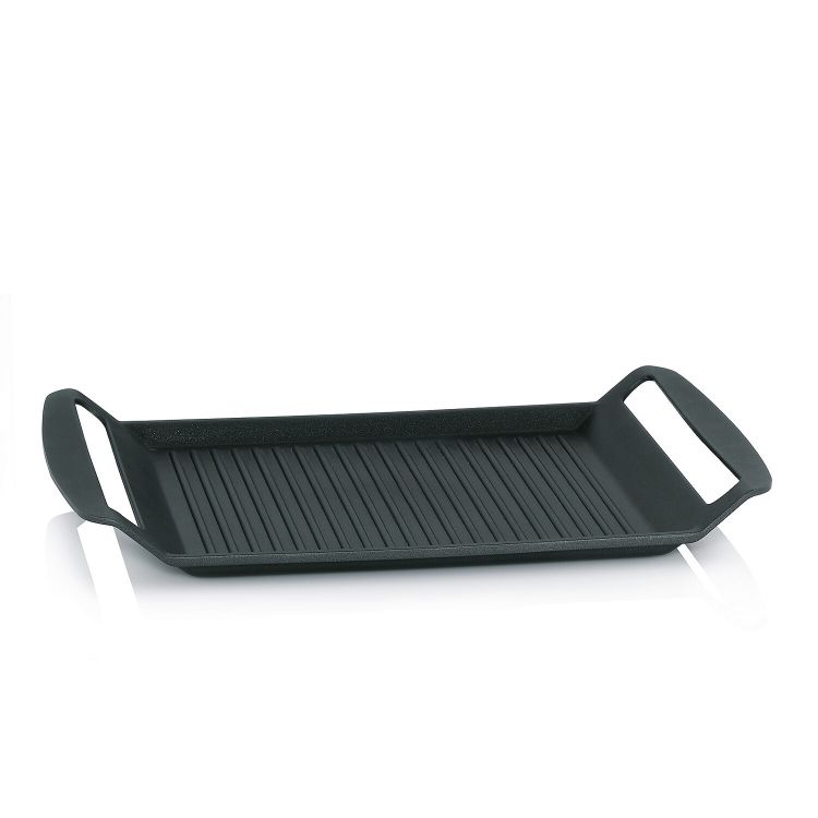 Plat à griller Kerros en fonte d'aluminium avec revêtement antiadhésif