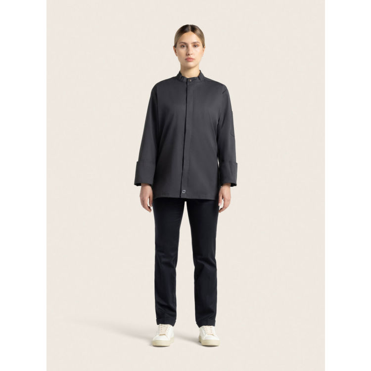 Kochjacke langarm RAY 2.0, anthracite 2XL