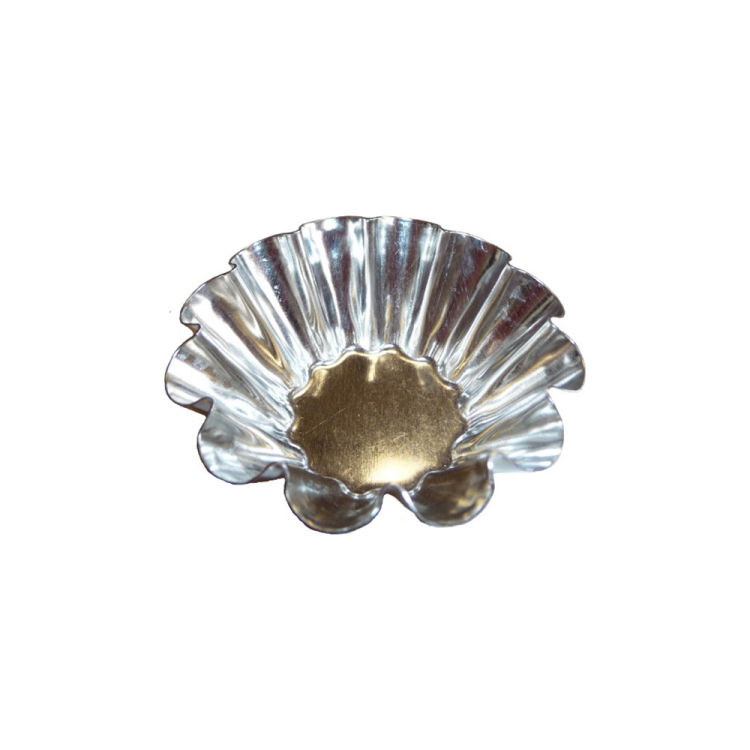 Moule À Briochettes 12 Côtes Fer Blanc Ø70 Mm
