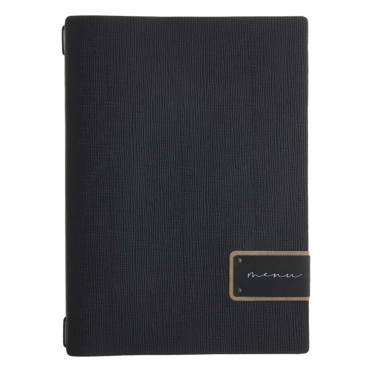 Porta Menu CHEF A5 NERO