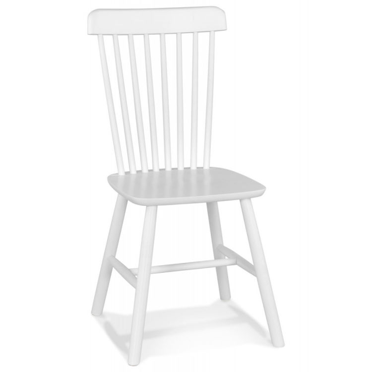 Stuhl MONTANA aus weißem Holz