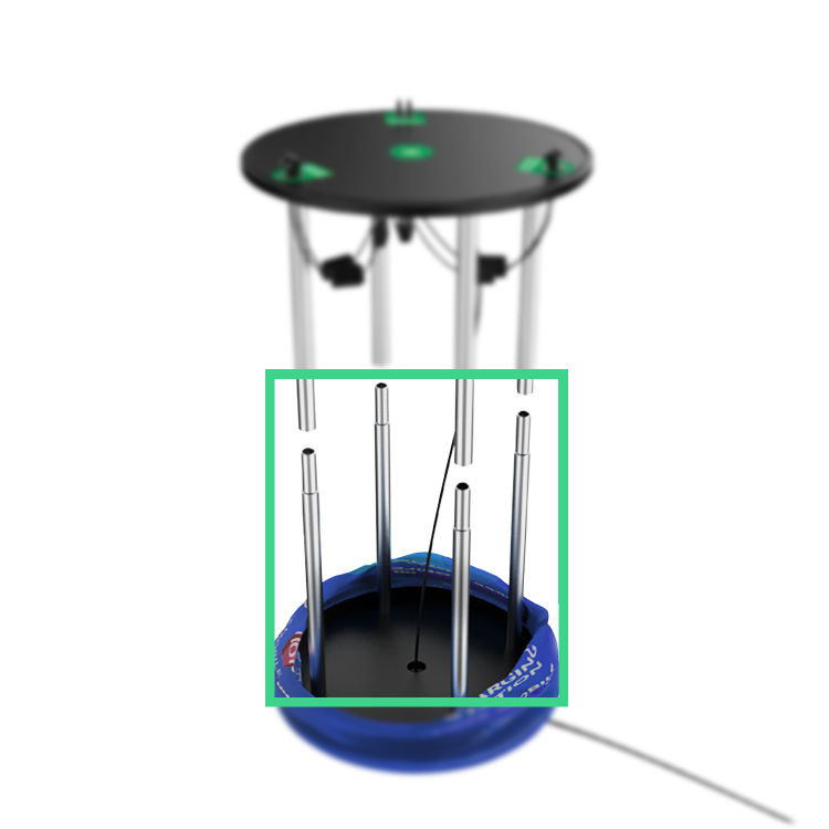 4 Stk. Verbindungsstangen unten für CHAT EXPO
