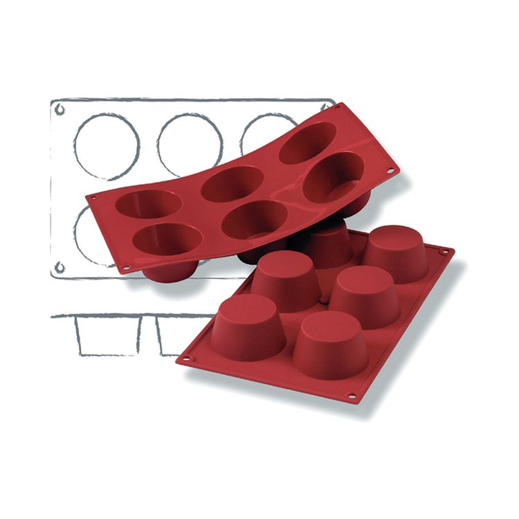 Stampo in silicone per muffin