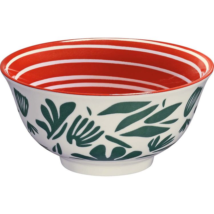 Schüssel 'Blätter' aus Porzellan, Ø 15,5 cm