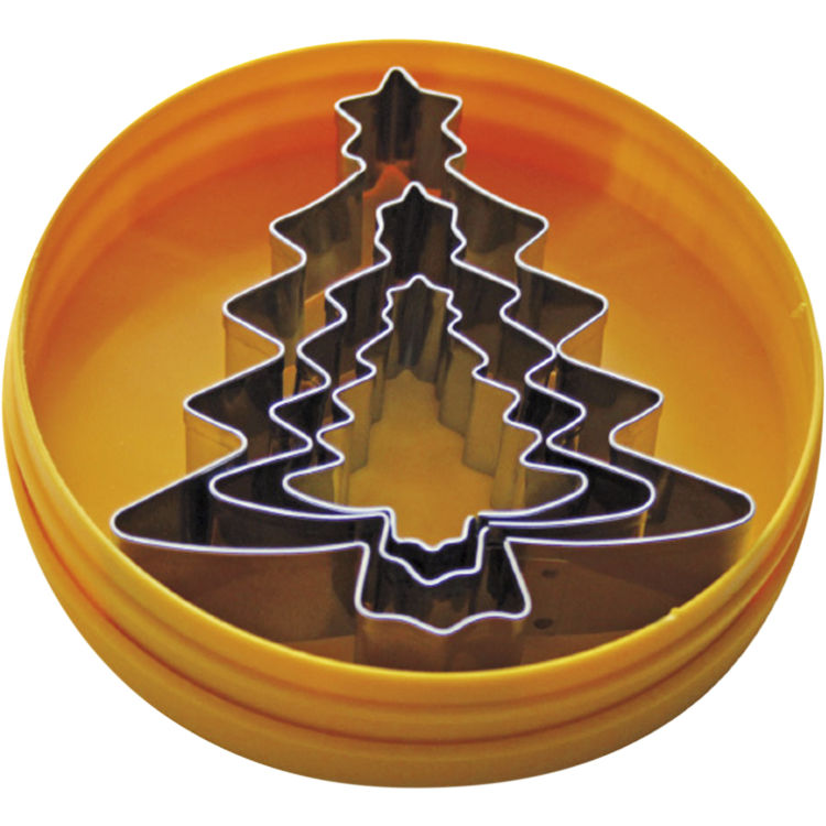 Set d'emporte-pièces sapins