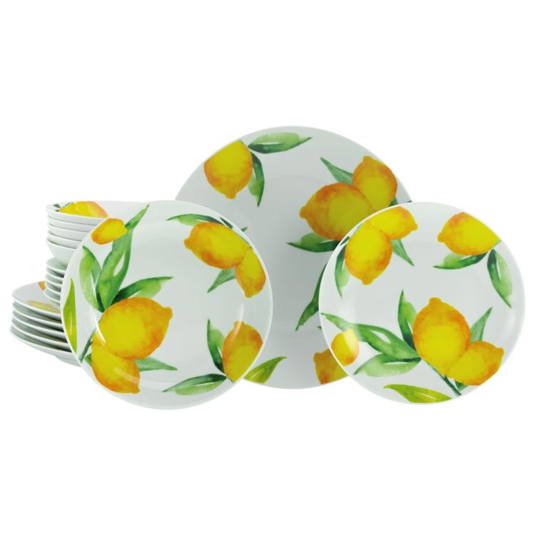 Luna Limoncello - Tellerset 18-tlg