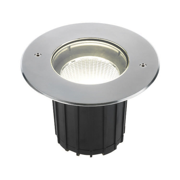 BART CoB Bodeneinbaustrahler Außenleuchte Edelstahl RGB Optik 30°