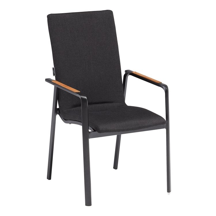 Stapelsessel DIAMOND mit hoher Rückenlehne