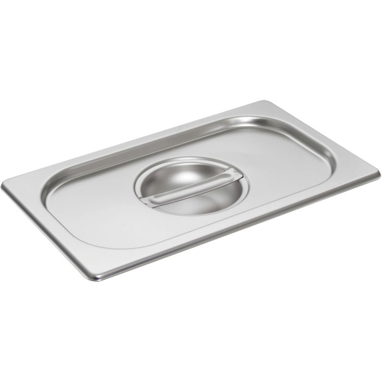Couvercle pour bac GN 1/4 en inox