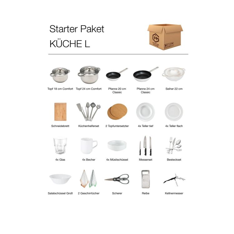 Starter-Paket Küche L GRANA