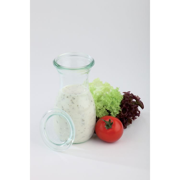 Weck-Saftflaschen mit Deckel 12-teiliges Set