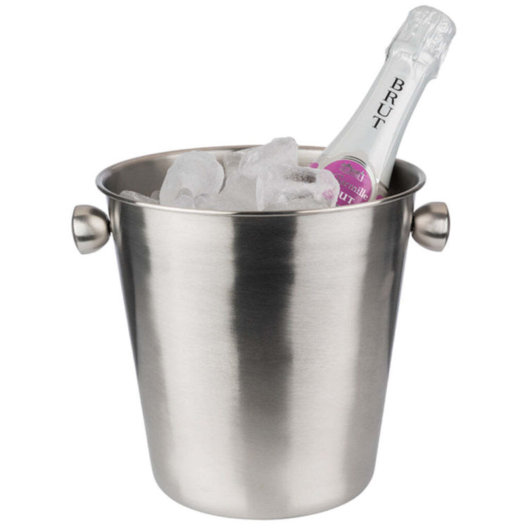 Wein- / Sektkühler, Edelstahl