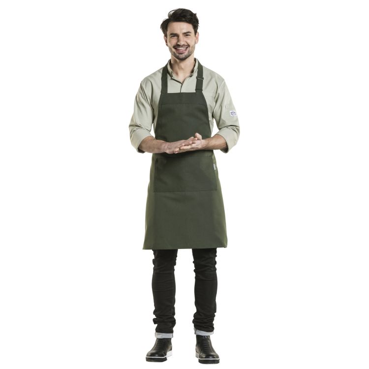 Latzschürze Nordic Base Forest W7085