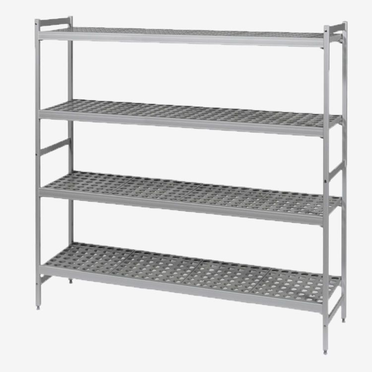Etagère 4 niveaux Alu