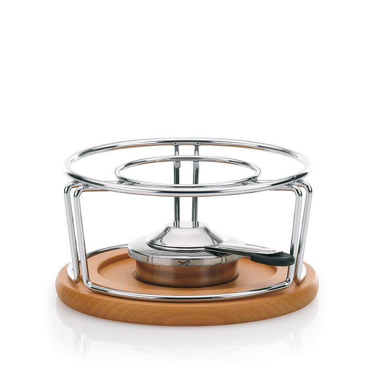 Rechaud NATURA 3-teilig Fondue Käsefondue Sicherheitspastenbrenner