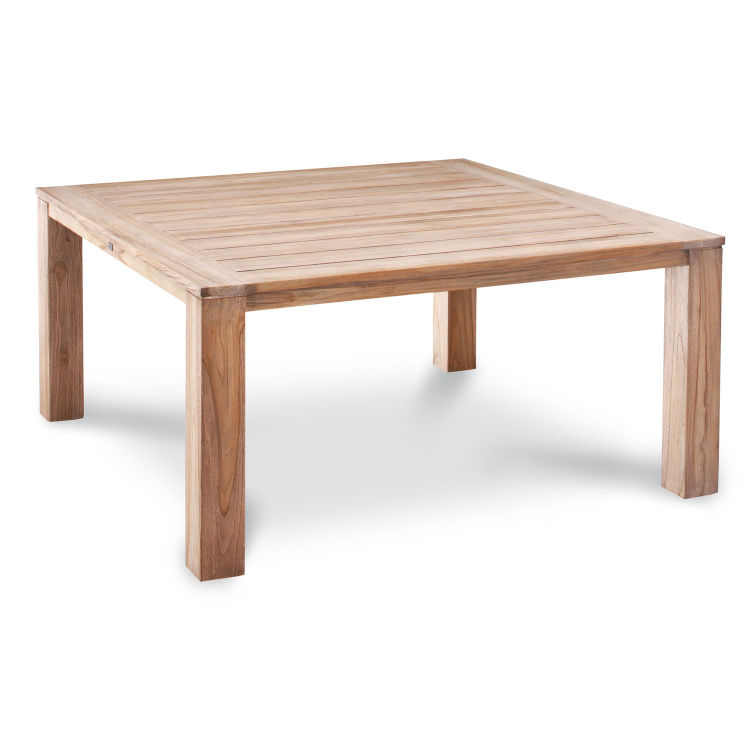 Teak-Tisch Moretti quadratisch