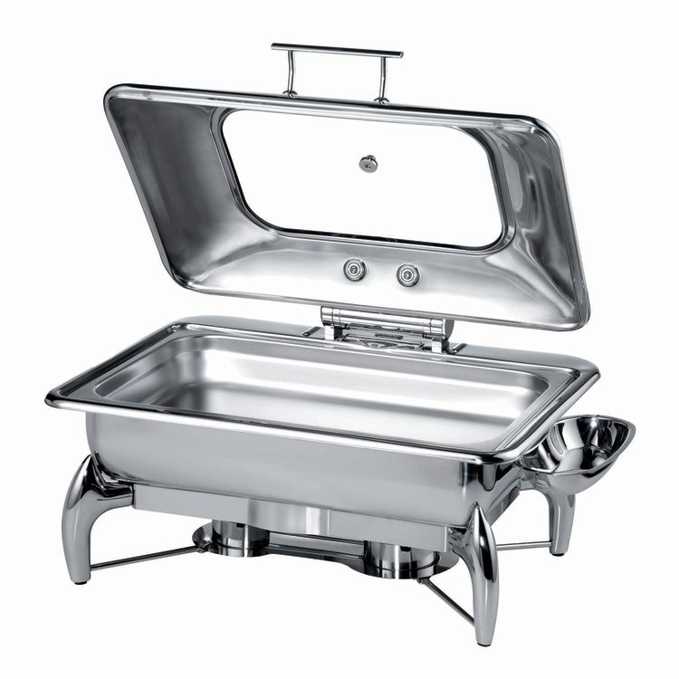 Chafing Dish Globe 1/1 GN mit Glaseinsatz Globe 1/1 GN mit Glaseinsatz