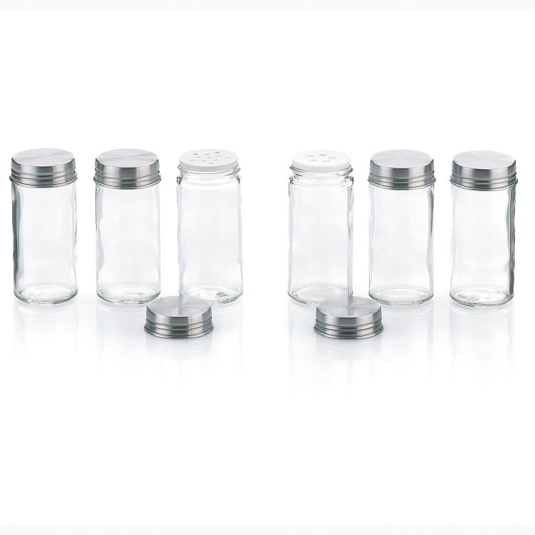 Gewürzgläser Fidelis Glas transparent 6tlg 9,5cm 4,5cmØ 70,0ml