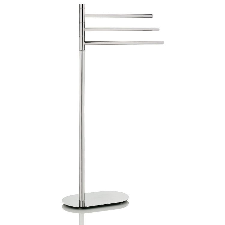 Porte-serviette Lucido en inox 18/10 chromé