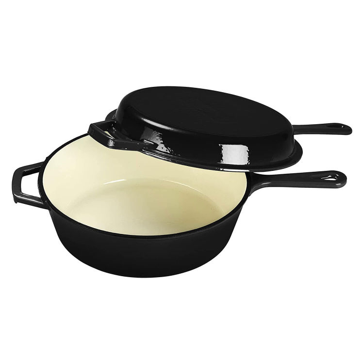 Schmortopf Grillpfanne 2-in-1 Set
