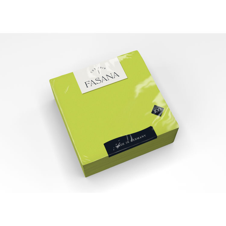 Prägeservietten, 1-lagig, 1/4 Falzung