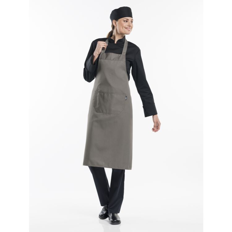 Latzschürze Khaki W75100