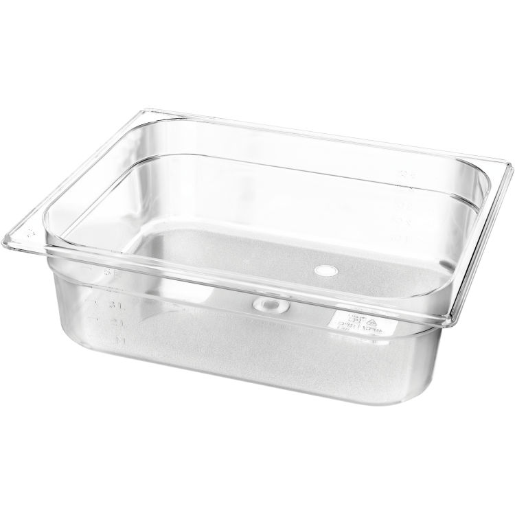 Bac GN 1/2 en polycarbonate